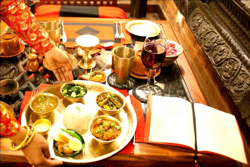 La comida en Nepal