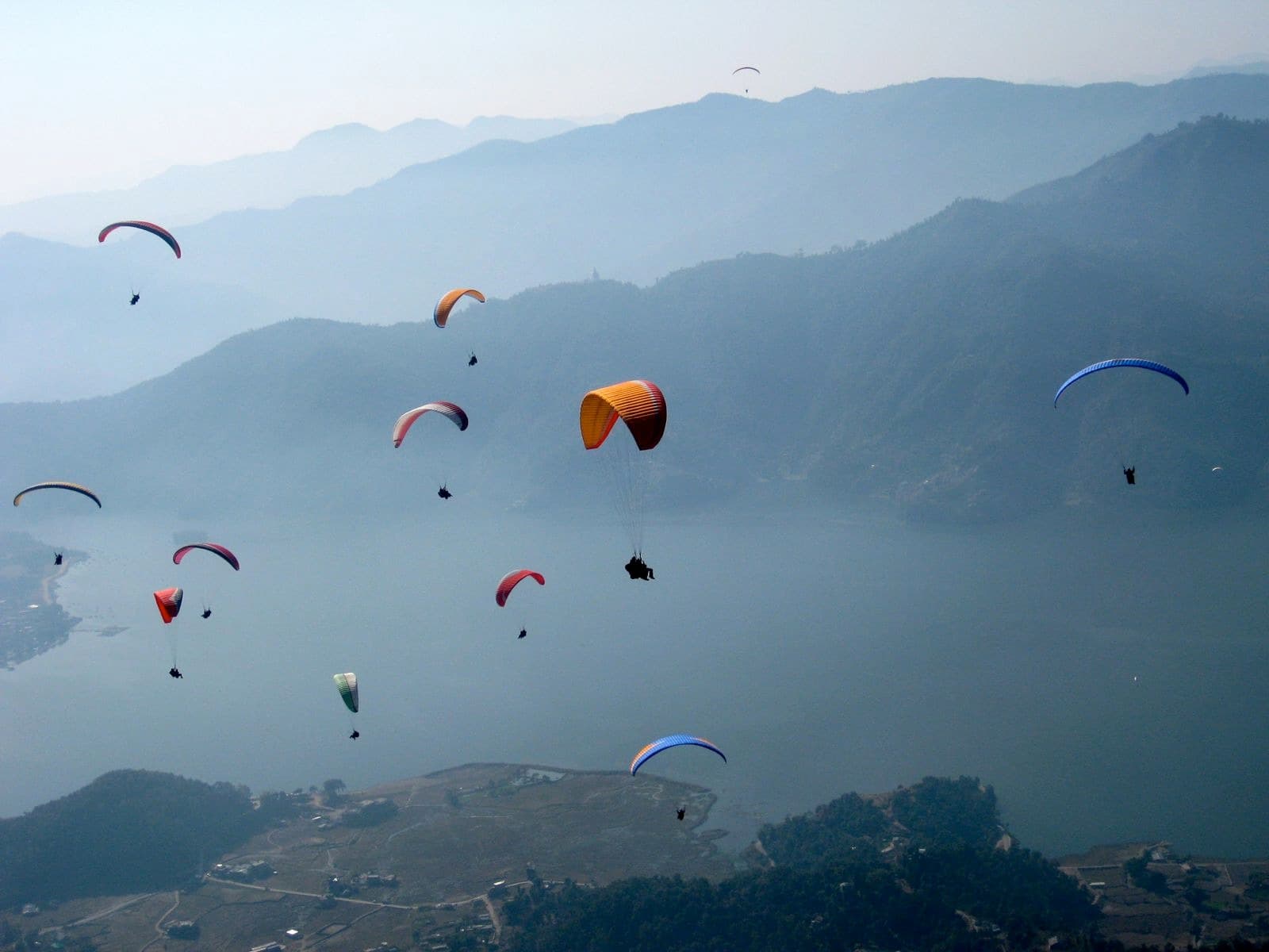 Parapente en Pokhara