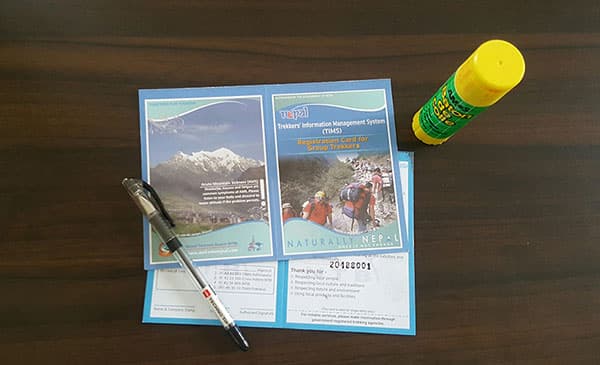 Visa y permisos de trekking en Nepal