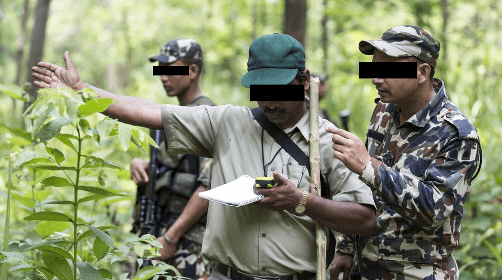Misión antibraconaje en el Parque Nacional de Chitwan